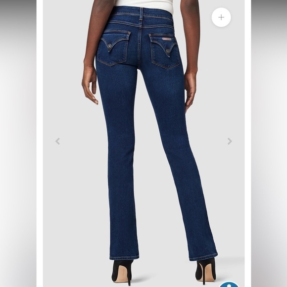Y2K Hudson Mid Rise Dark Wash Boot Cut‎ Jeans - Picture 1 of 8